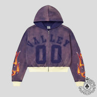 Vale Forever Chimera Zip Up in Blue