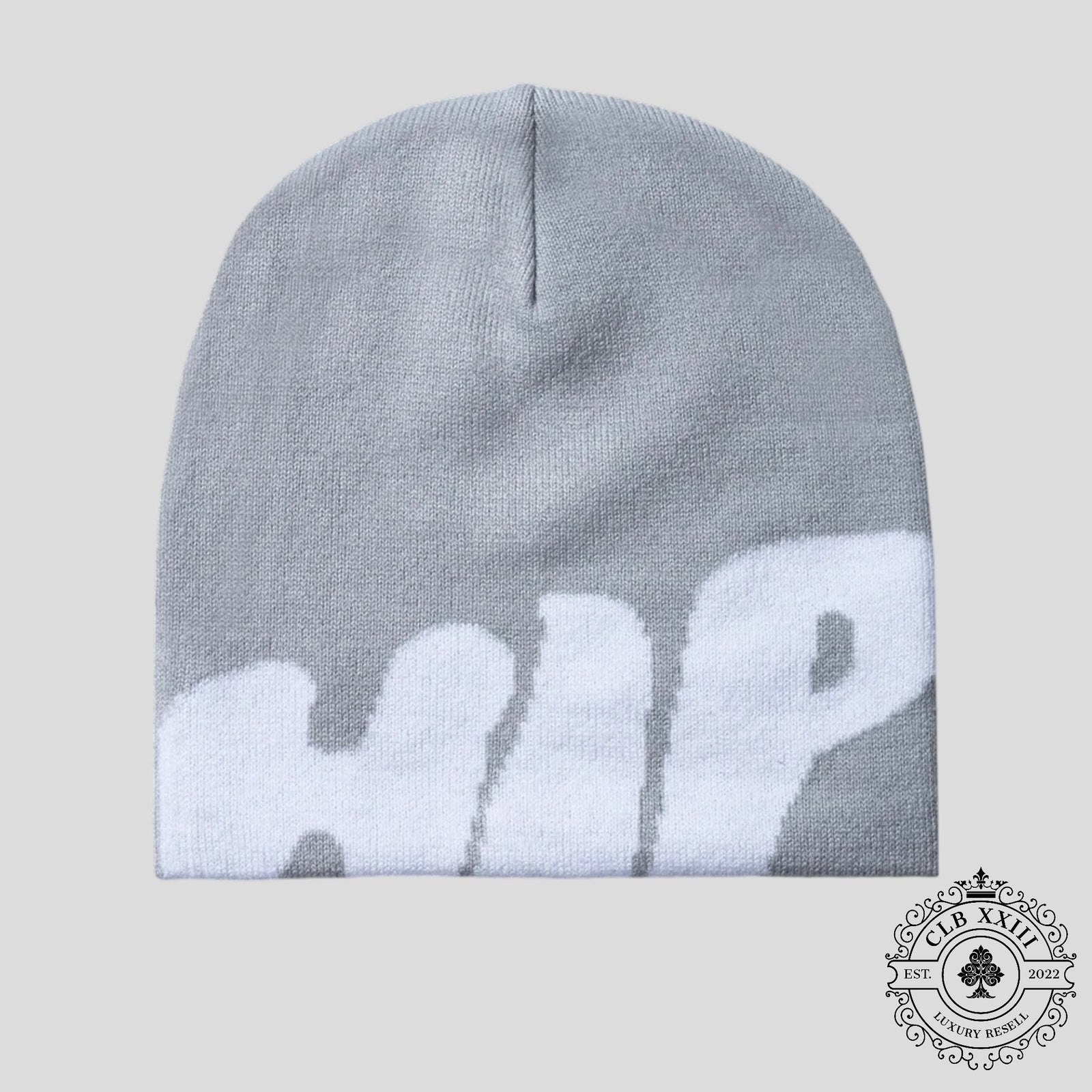 HIP Everyday Toque Beanie in Grey & White