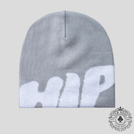 HIP Everyday Toque Beanie in Grey & White