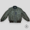 RRL Buzz Rickson Flight Jacket in Green