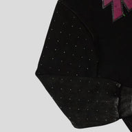 Blind Love Sorry Not Sorry Jacket in Carbon Black