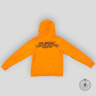 Chrome Hearts Off White Hoodie in Orange