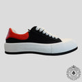 Alexander McQueen Chunky Sole Sneakers in Black/Red