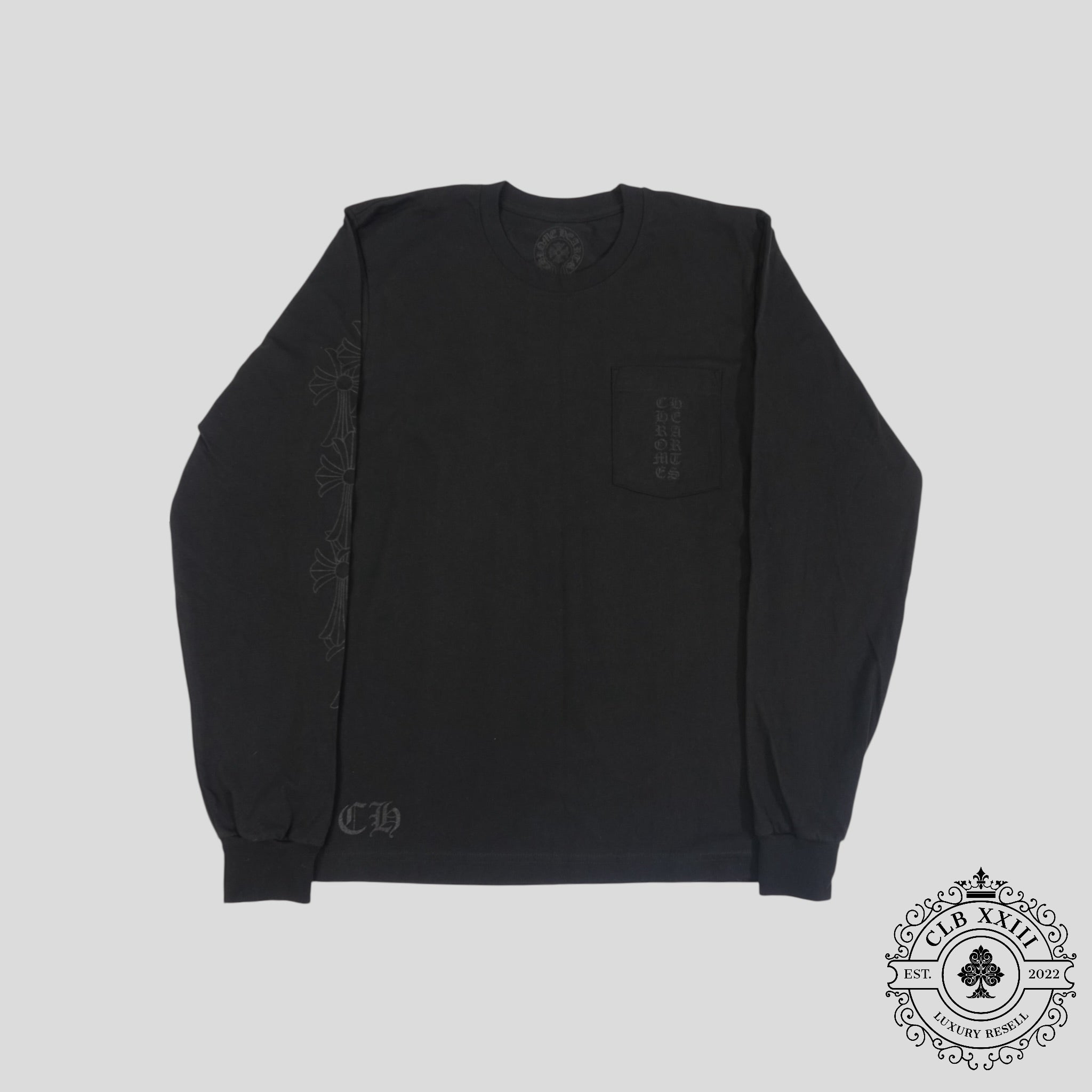 Chrome Hearts Triple Black Miami Exclusive Long Sleeve