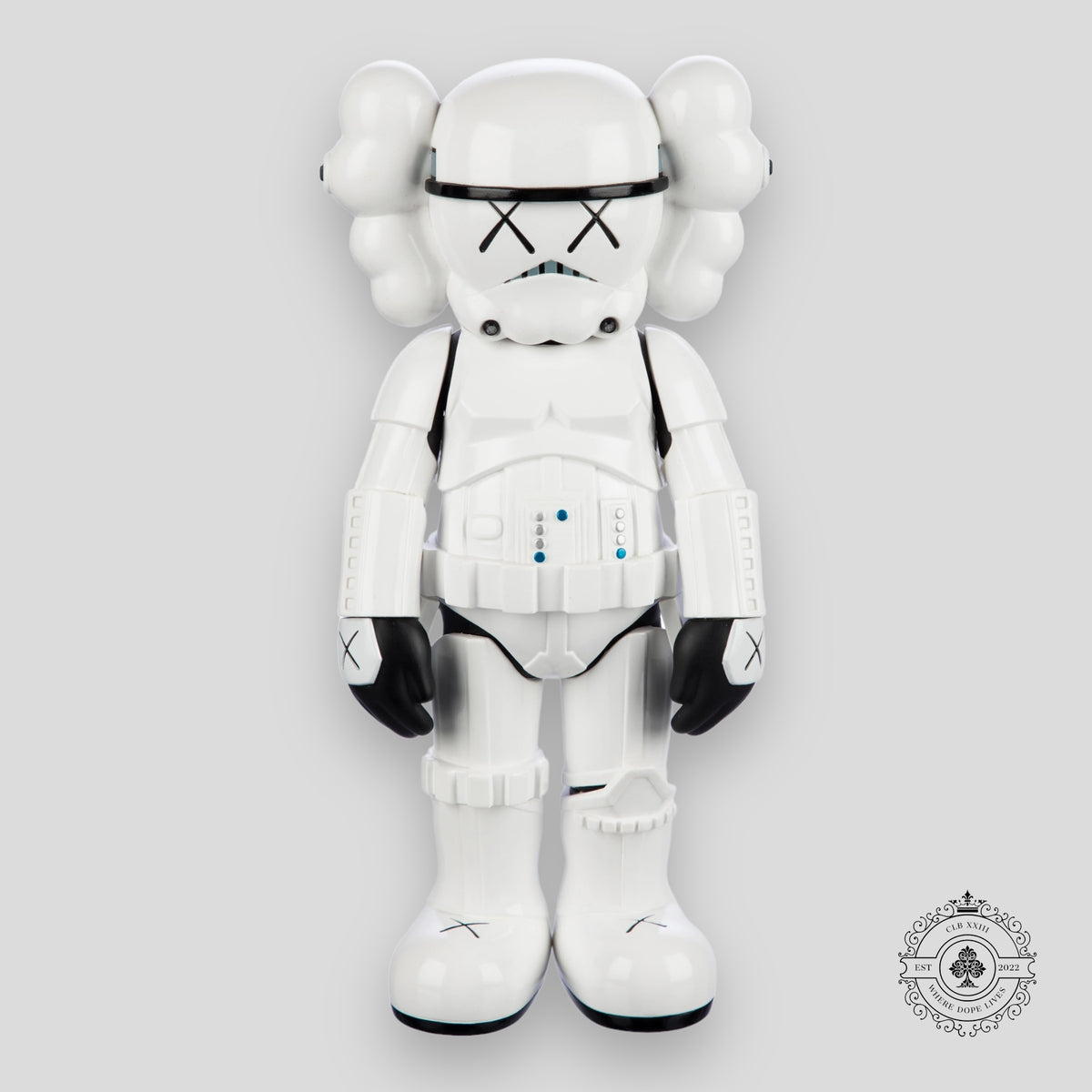 Kaws Star Wars Storm Trooper Companion Vinyl Figure "White"