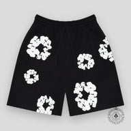 Denim Tears The Cotton Wreath Shorts Black