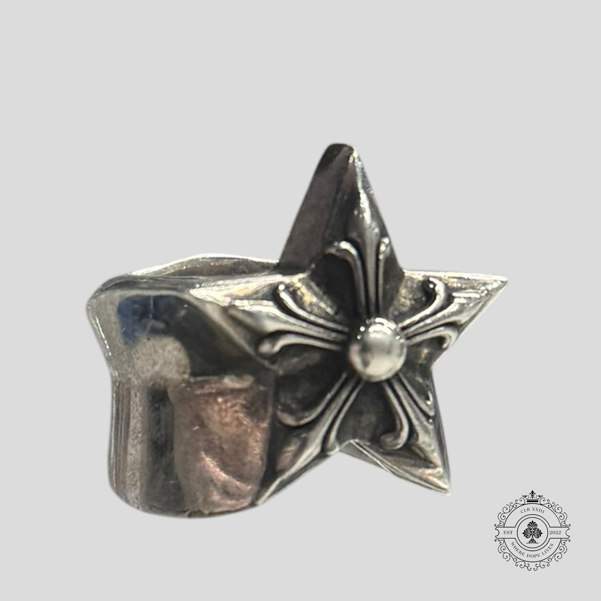 Chrome Hearts Large Star Ring