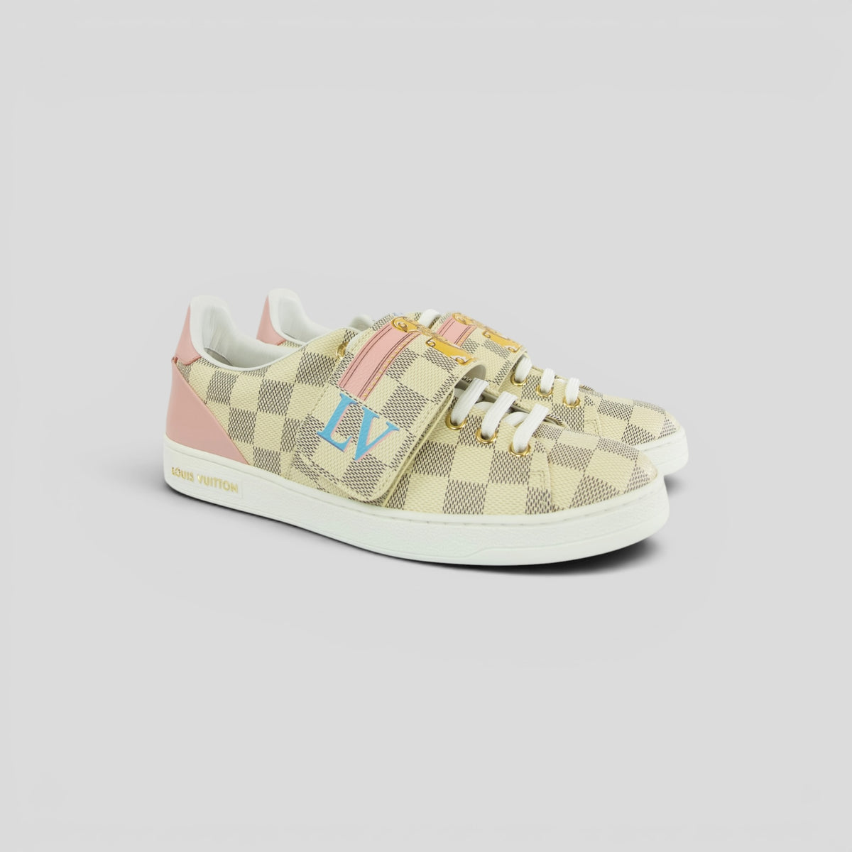 Louis Vuitton Damier Summer Trunks Frontrow Sneakers
