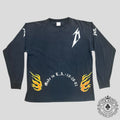 Metallica 1996 15 Year Anniversary LS Vintage Tee in Black