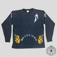 Metallica 1996 15 Year Anniversary LS Vintage Tee in Black