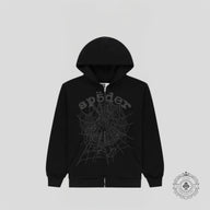 Sp5der OG Web V2 Phantom Zip Up Hoodie