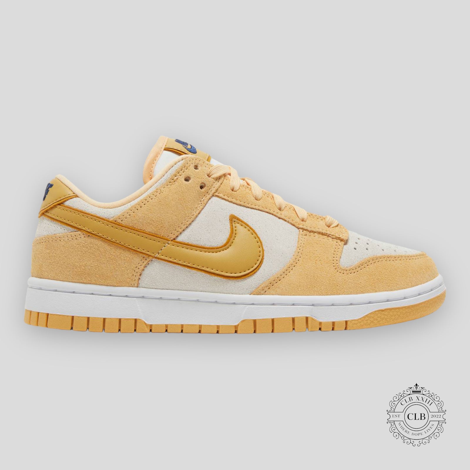Nike Dunk Low Lx W Gold Suede