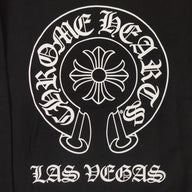 Chrome Hearts Las Vegas Exclusive Horseshoe Hoodie in Black