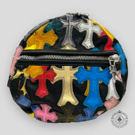 Chrome Hearts Multi-Color Cross Patch Mini Duffle