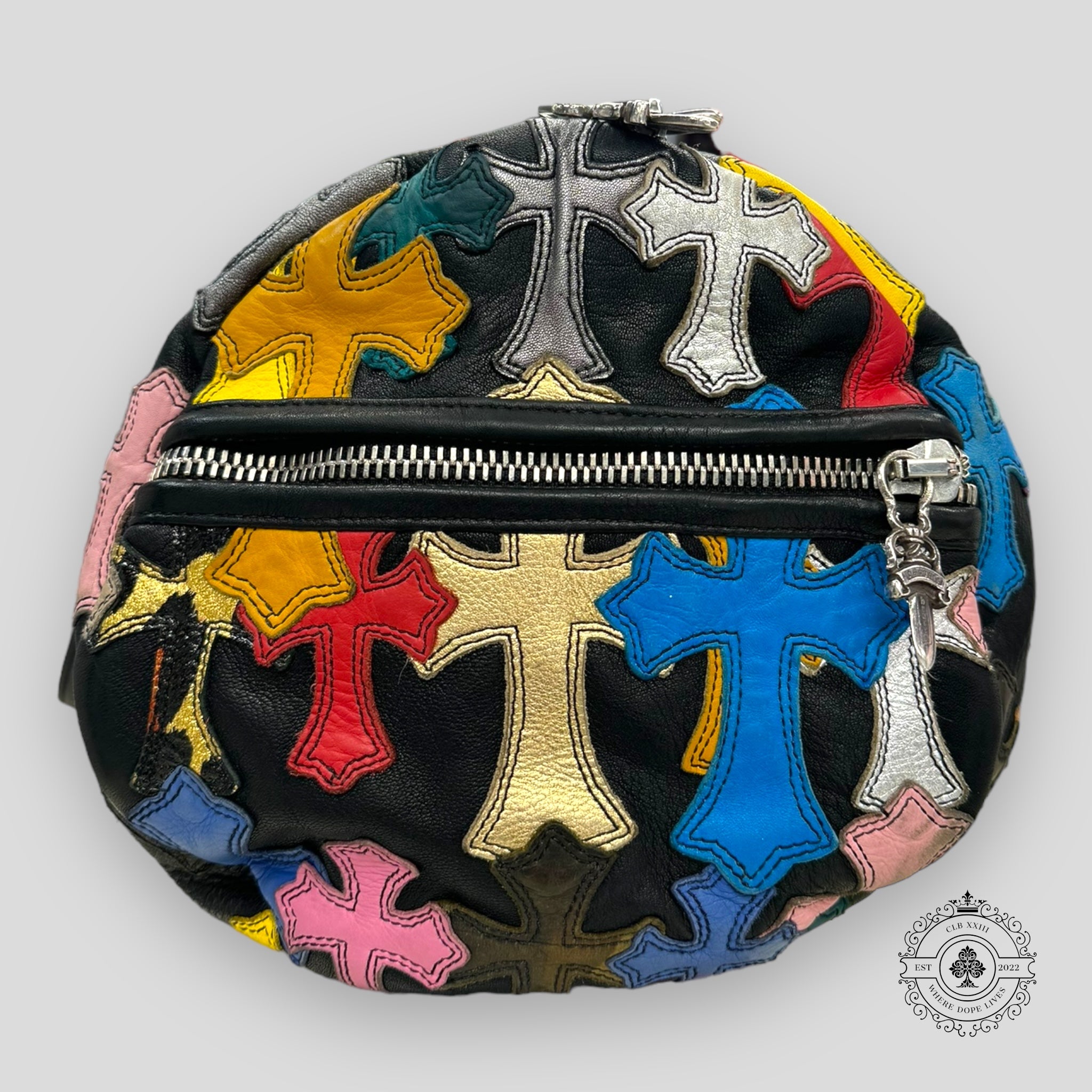 Chrome Hearts Multi-Color Cross Patch Mini Duffle