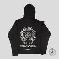 Chrome Hearts Las Vegas Exclusive Horseshoe Hoodie in Black
