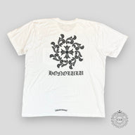 CHROME HEARTS HONOLULU SHORT SLEEVE T-SHIRT - WHITE