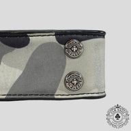 Chrome Hearts Snow Camo Belt Strap