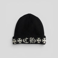 Chrome Hearts Big Daddy Cashmere Beanie in Black