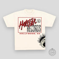 Hellstar Records Tee - Cream