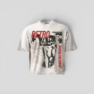 Retrovert Bone Crusher Tee in White