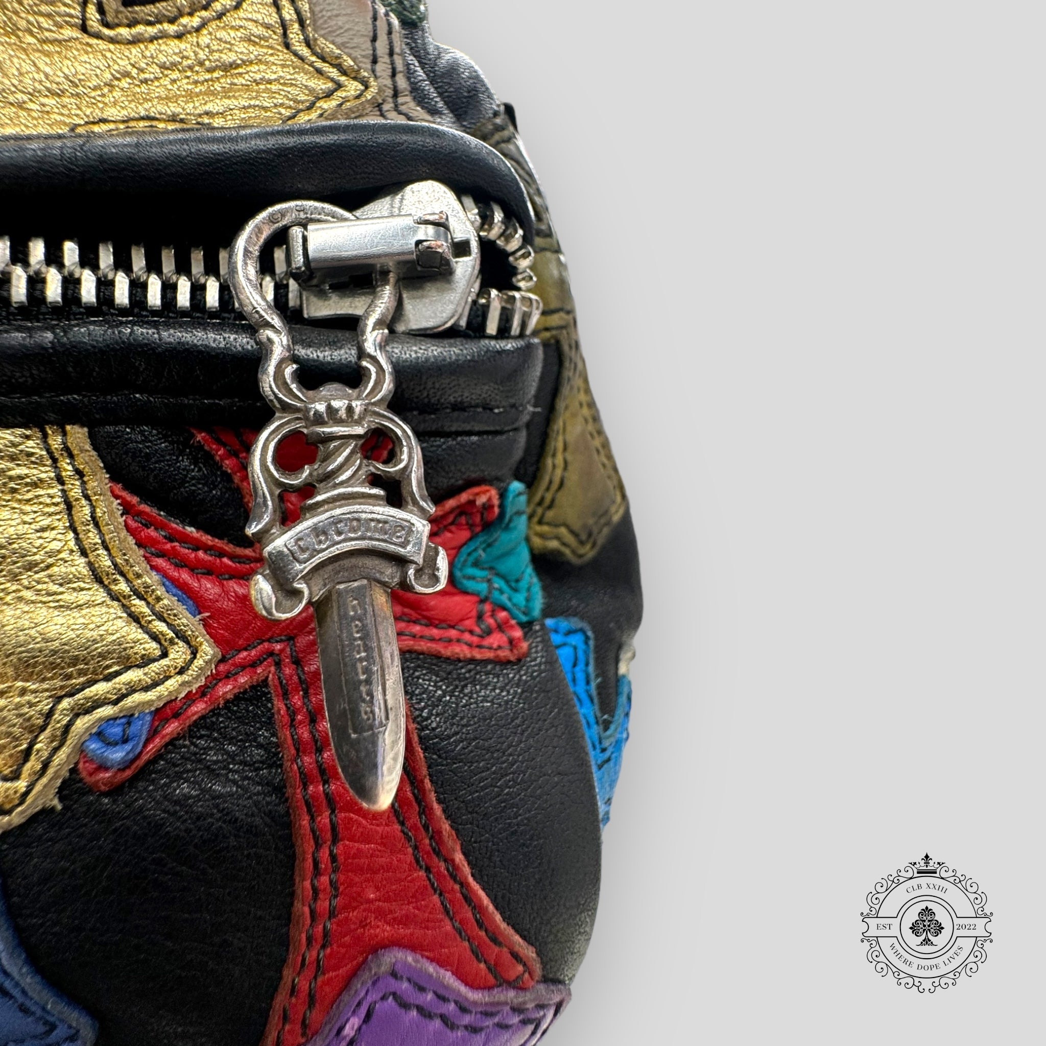 Chrome Hearts Multi-Color Cross Patch Mini Duffle