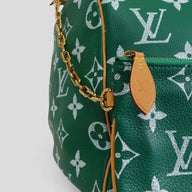 Louis Vuitton Speedy P9 Bandoulière Calfskin Bag, side view