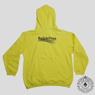 Balenciaga Campaign Hoodie in Neon Green