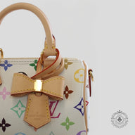 Louis Vuitton x Takashi Murakami Nano Speedy in White