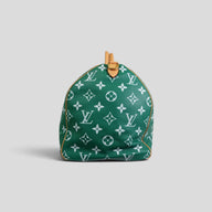 Louis Vuitton Speedy P9 Bandoulière Calfskin Bag, hardware detail view