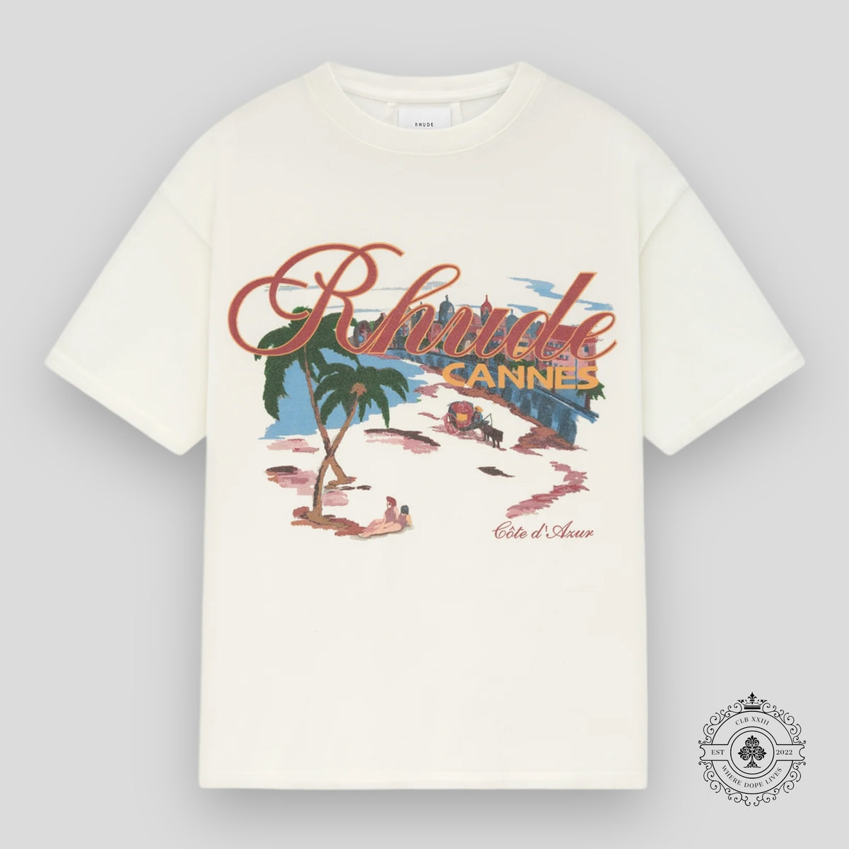 Rhude Cannes Beach Tee