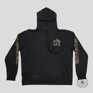 Chrome Hearts Triple Cross Hoodie in Black/Camo