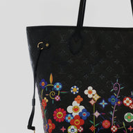 Louis Vuitton x Takashi Murakami Neverfull MM in Black
