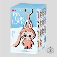 Pop Mart Labubu The Monsters Pin for Love Series Vinyl Plush Pendant (N-Z) Single Blind Box