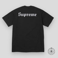 Supreme Snow White Tee in Black