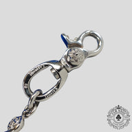 Chrome Hearts Quilted Purse in Light Blue