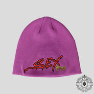 Matty Boy Sex Records Beanie in Purple