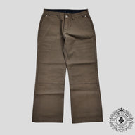 Chrome Hearts Double Knee Carpenter Pants in Brown