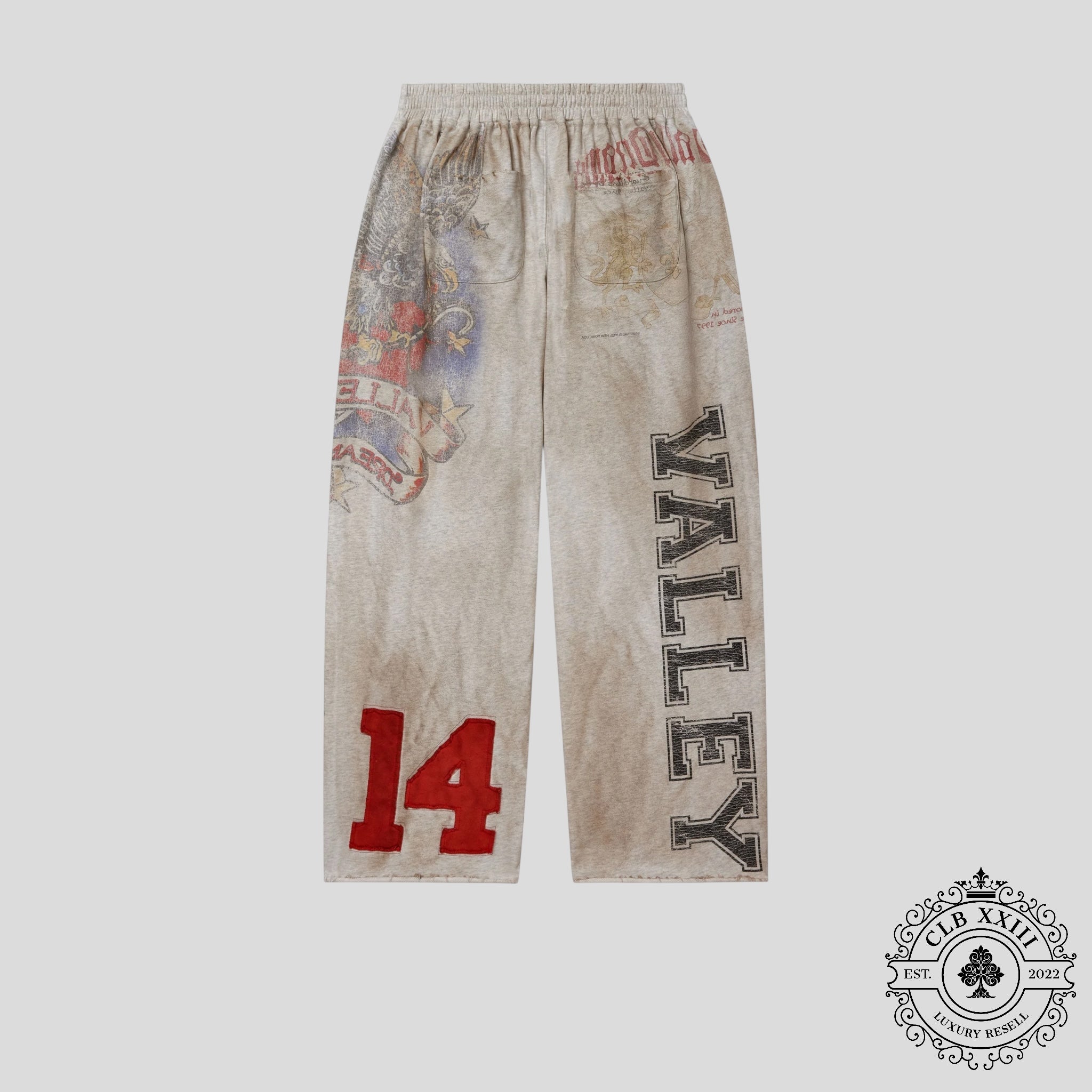 Vale Crash Sweatpants in Grey