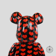 Bearbrick Black Heart 1000%