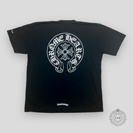CHROME HEARTS HORSESHOE LOGO T-SHIRT - BLACK
