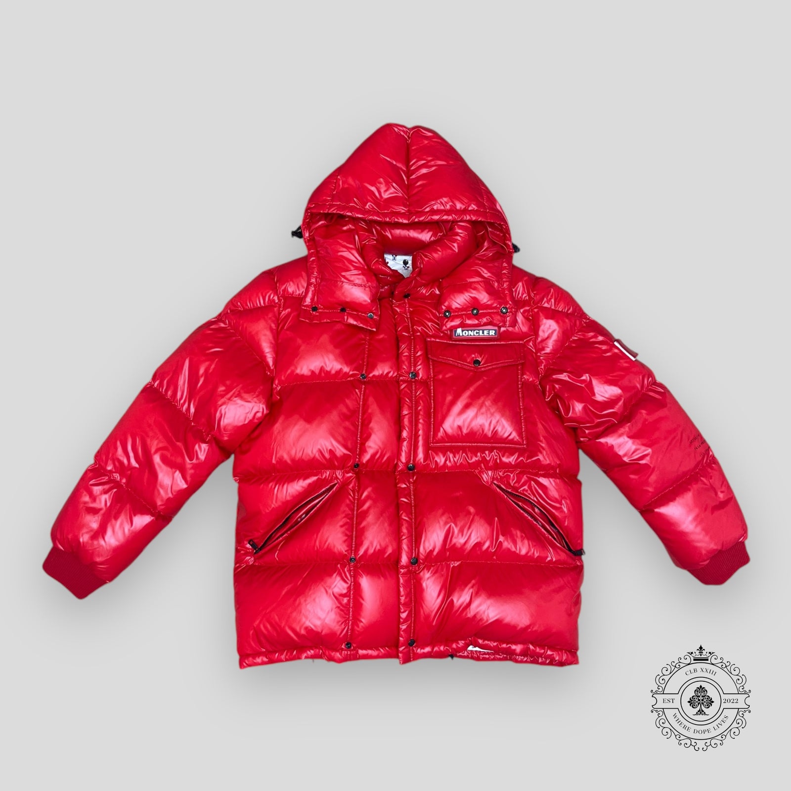 Moncler x Fragment Hiroshi Fujiwara Anthurium Short Down Jacket