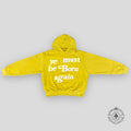 Cactus Plant Flea Market Ye Must Be Born Again Hoodie in Yellow
