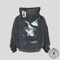 Matière De Désirs Encore Hoodie in Washed Black