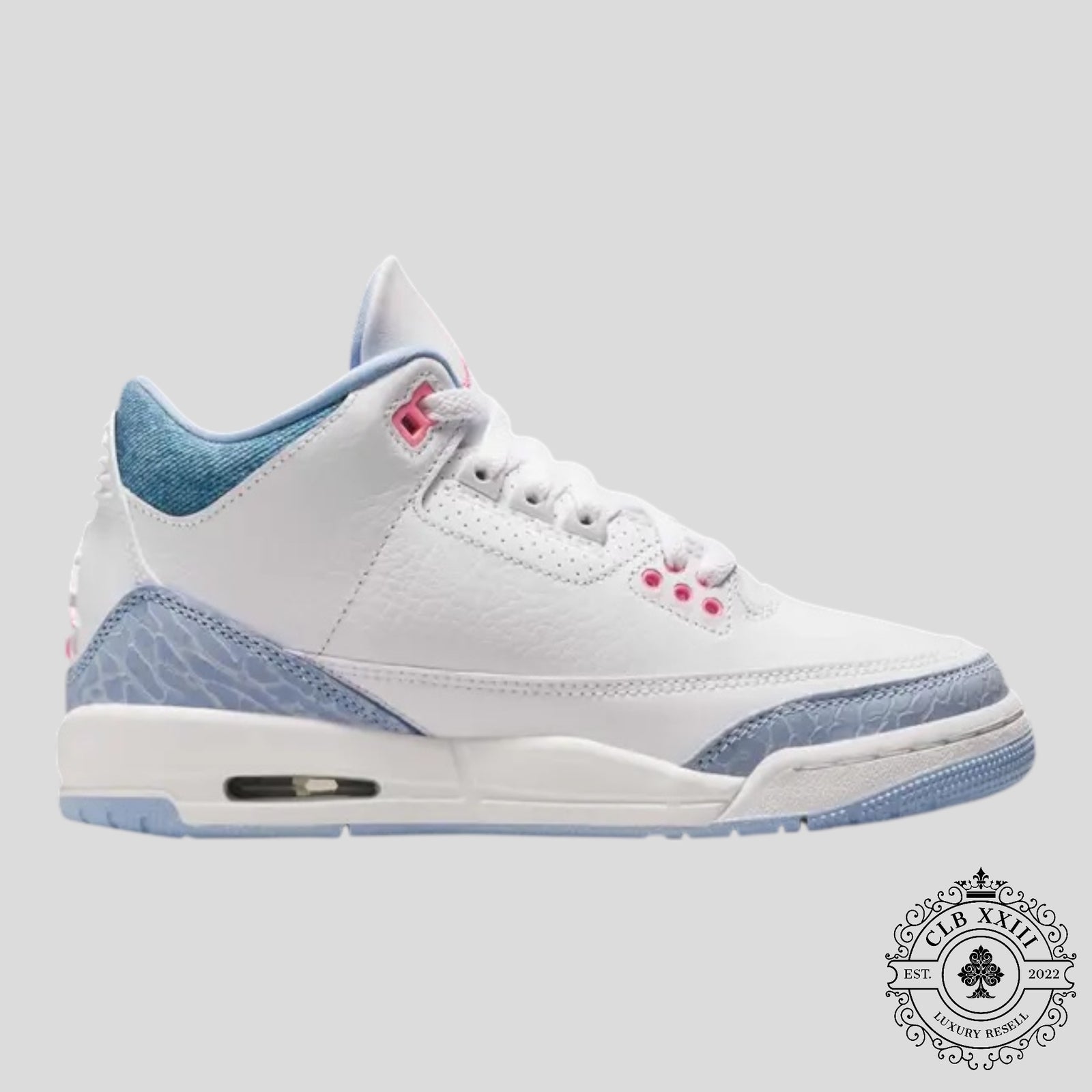 Air Jordan 3 Retro White Cobalt Bliss (GS)