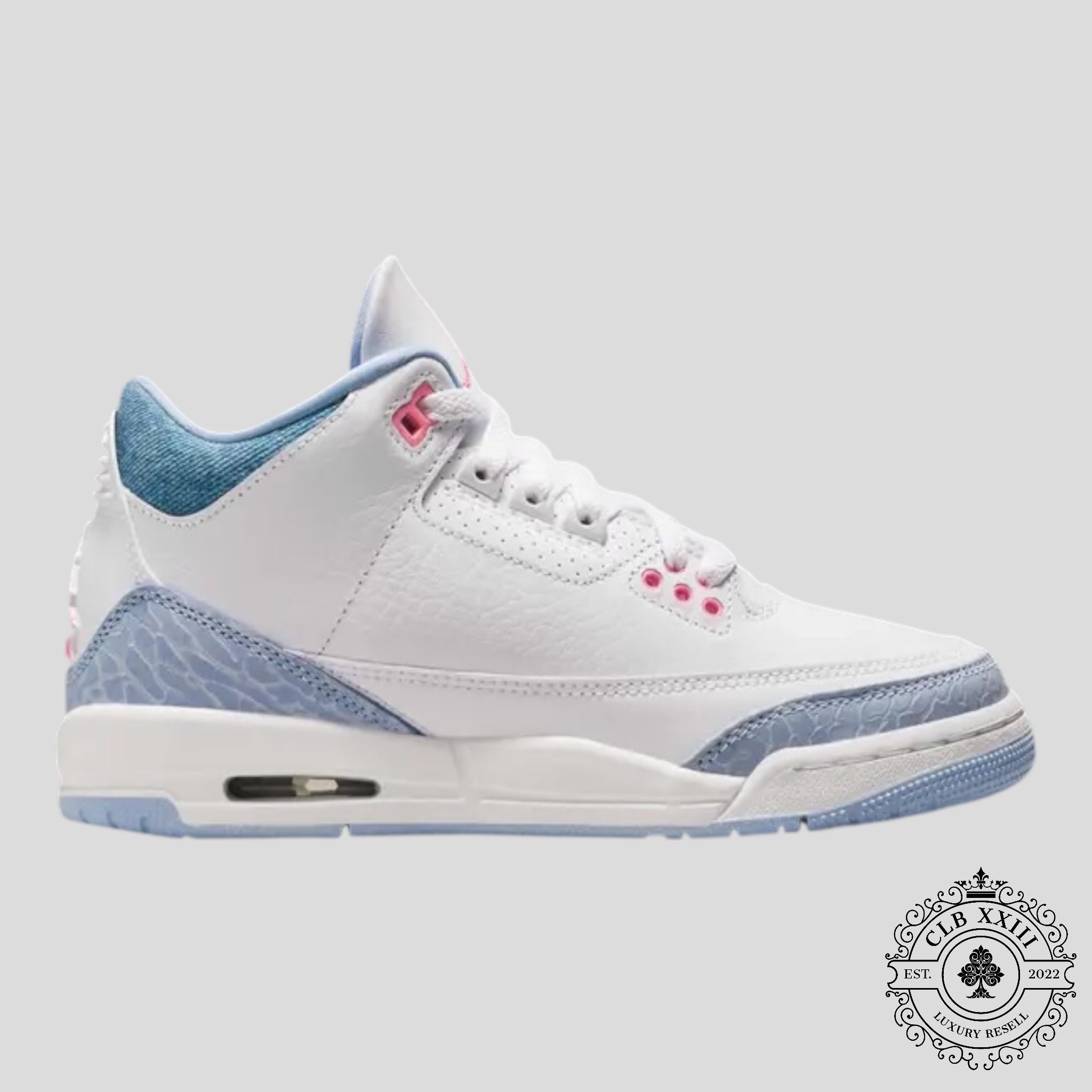 Air Jordan 3 Retro White Cobalt Bliss (GS)