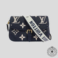 Louis Vuitton Empreinte Giant Monogram Diane Bag in Navy