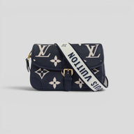 Louis Vuitton Empreinte Giant Monogram Diane Bag in Navy