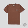 Supreme Crest Tee in Brown