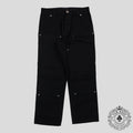 Chrome Hearts Double Knee Carpenter Pants in Black
